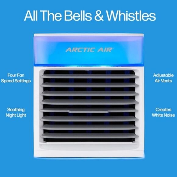 Arctic Air Pure Chill by Ontel Mini Personal Portable Compact AC Air Cooler - Picture 14 of 16